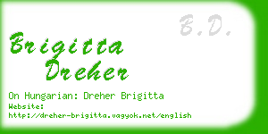 brigitta dreher business card